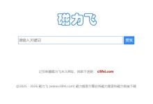 磁力飞 - 极度简洁无广告的磁力搜索网站-锦云社